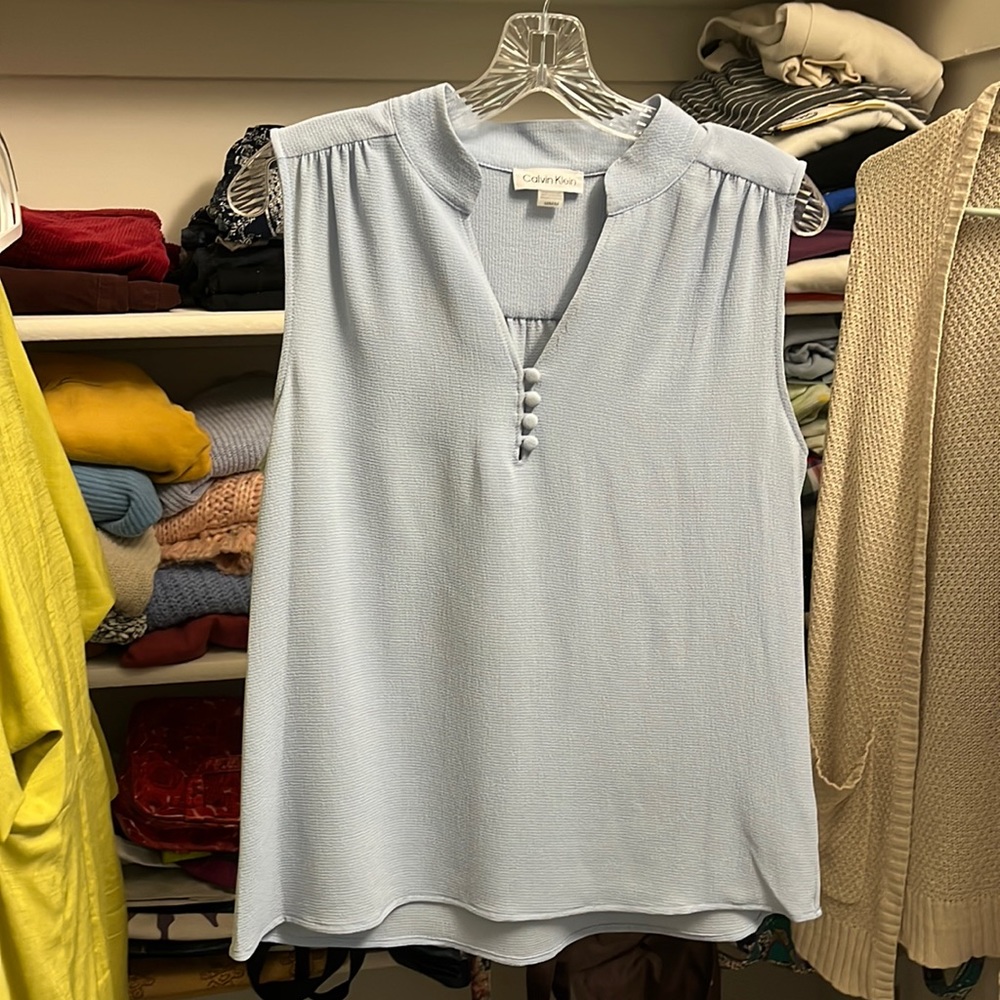 Light blue Calvin Klein blouse